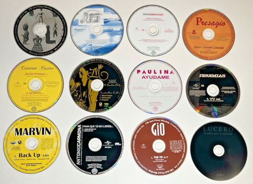 12 Latin Promo CD'S * Salsa Reggaeton Hip Hop Rock Balada Pop Lot #4 - Picture 2 of 3