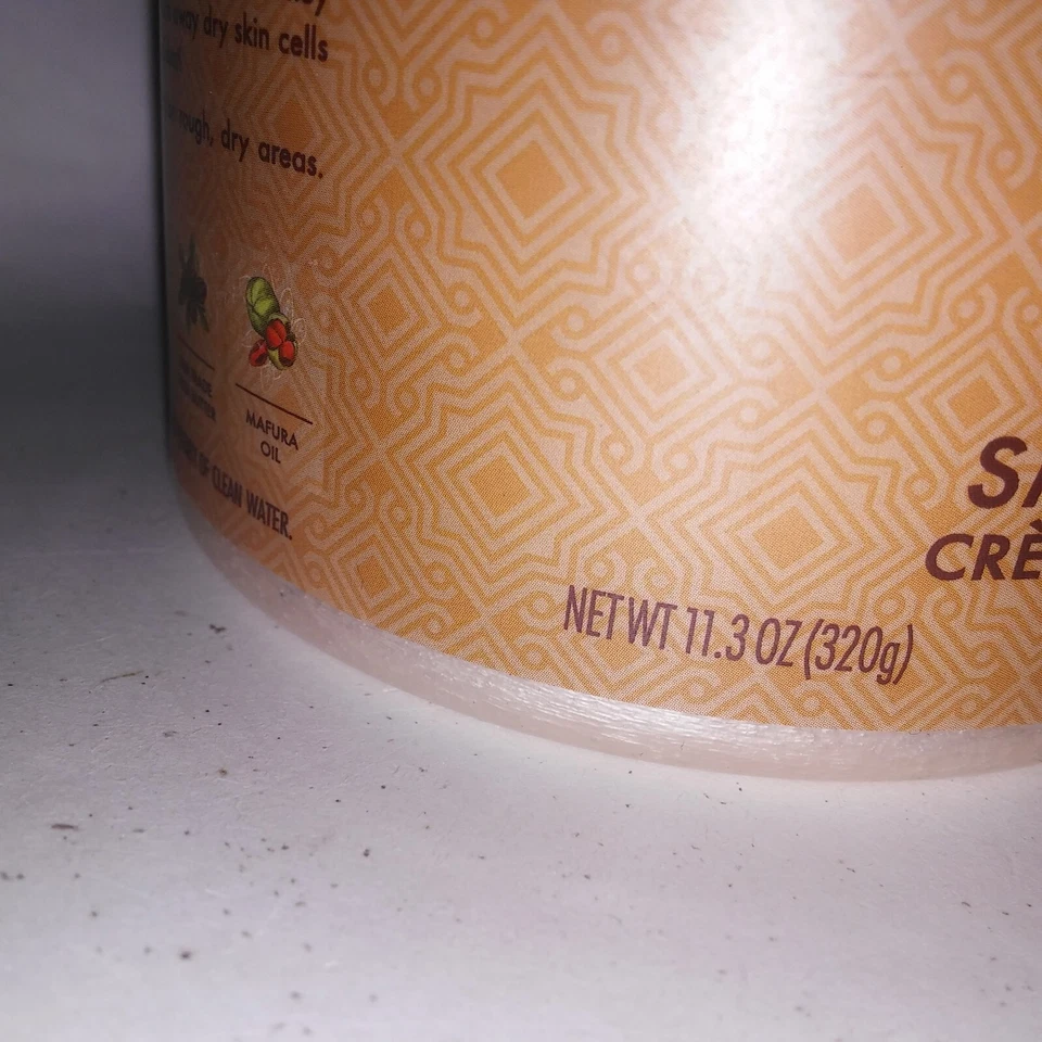 Crema exfoliante corporal crema calmante de miel de manuka hidratante de karité 11,3 oz Foto 4 de 4