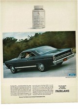 1966 Ford Fairlane Gt Nightmist Blue 2-door Hardtop Coupe Vintage Print Ad 1966 Ford Fairlane Gt Nightmist Blue 2-door Hardtop Coupe Vintage Print Ad