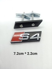 S4 Logo Audi4 Emblème Avant calandre Chrome A4 S4