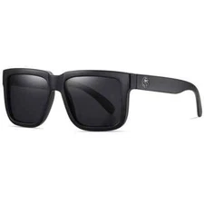 Spy Cyrus Men's HD Polarized Sunglasses Matte Black Happy Lens Shades Brand