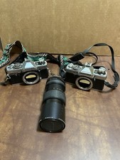 Minolta XG-1 XG-9 35mm SLR Camera Lot 55MM Lens 80-200 1:4.5 Photography