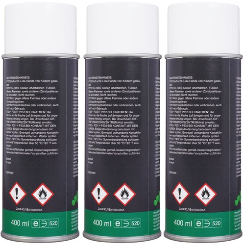 3x Pack KOKA Bremssattellack Rot Thermolack Spray hitzebeständig 300°C Bremsen - Bild 2 von 5
