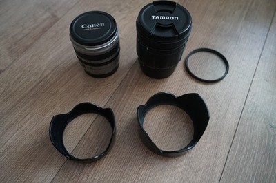 Konvolut Fotozubehör Objektive  Canon EF 24-85mm f/3.5-4.5  Tamron AF 28-200 mm