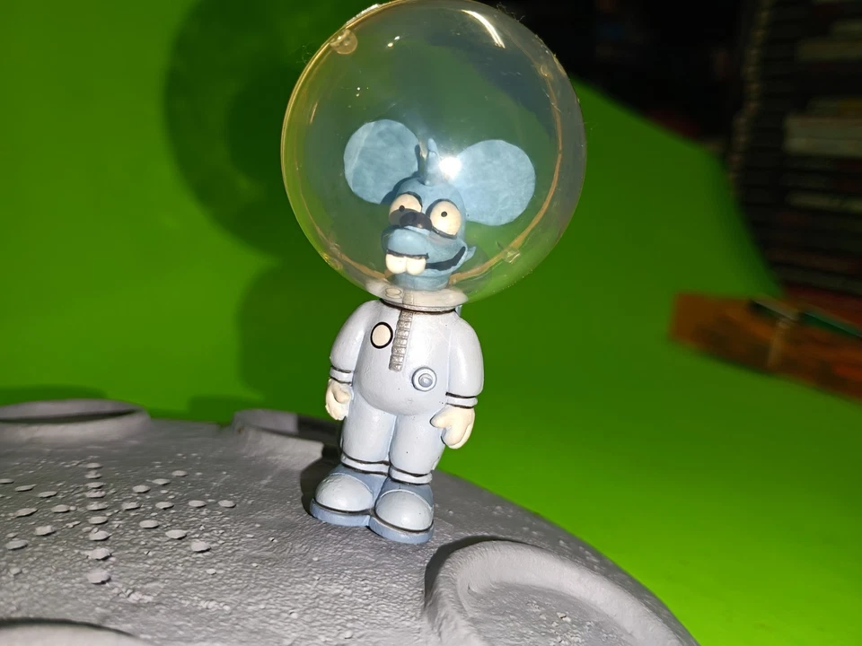 Figuras de juguete de política presidencial con picazón y rasguño de Los Simpson Mcfarlane hablando Foto 4 de 4