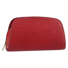 LOUIS VUITTON Epi Dauphine PM Pouch Castilian...