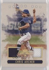 2017 Panini Diamond Kings DK Materials Holo Gold 14/25 Chris Archer #DKM-CA 2jq