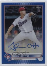 2022 Topps Chrome Rookie Blue Refractor 132/150 Glenn Otto #RA-GO Auto 05ks