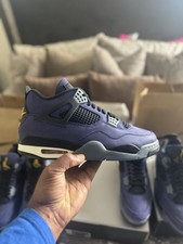 Air Jordan 4 Imperial Purple  Lakers  