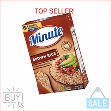 Minute Brown Rice, Instant Brown Rice for Quick Meals, 28-Ounce Box
