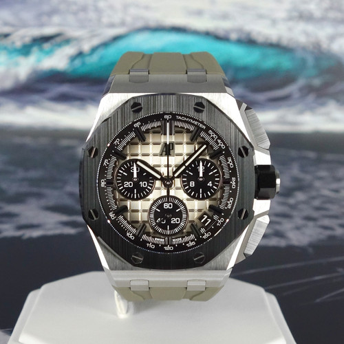 Audemars Piguet Royal Oak Offshore Smoked Taupe Full Set 26420SO.OO.A600CA.01