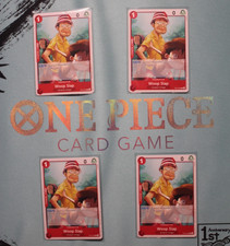 One Piece Woop Slap OP13-006 x4 Carrying On His Will Playset