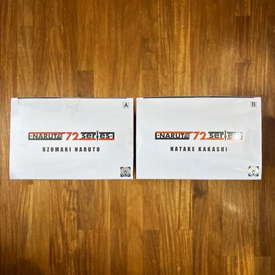 NARUTO 72 series- 03』 Uzumaki Naruto & Hatake Kakashi Figure set