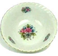 Vintage Japan Betsons Floral Porcelain Bowl Multi Color 6" Fine China
