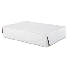 Southern Champion Tray SCH1029 Tuck-top Bakery Boxes, 19w X 14d X 4h, White,