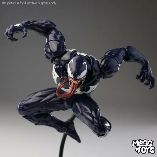 Mess Toys Venom Lethal Neighbor Spider-Man Symbiote 1/12 Action Figure Toy image 11