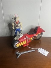 1993 Galoob Biker Mice From Mars Vinnie With Radical Rocket Sled Incomplete