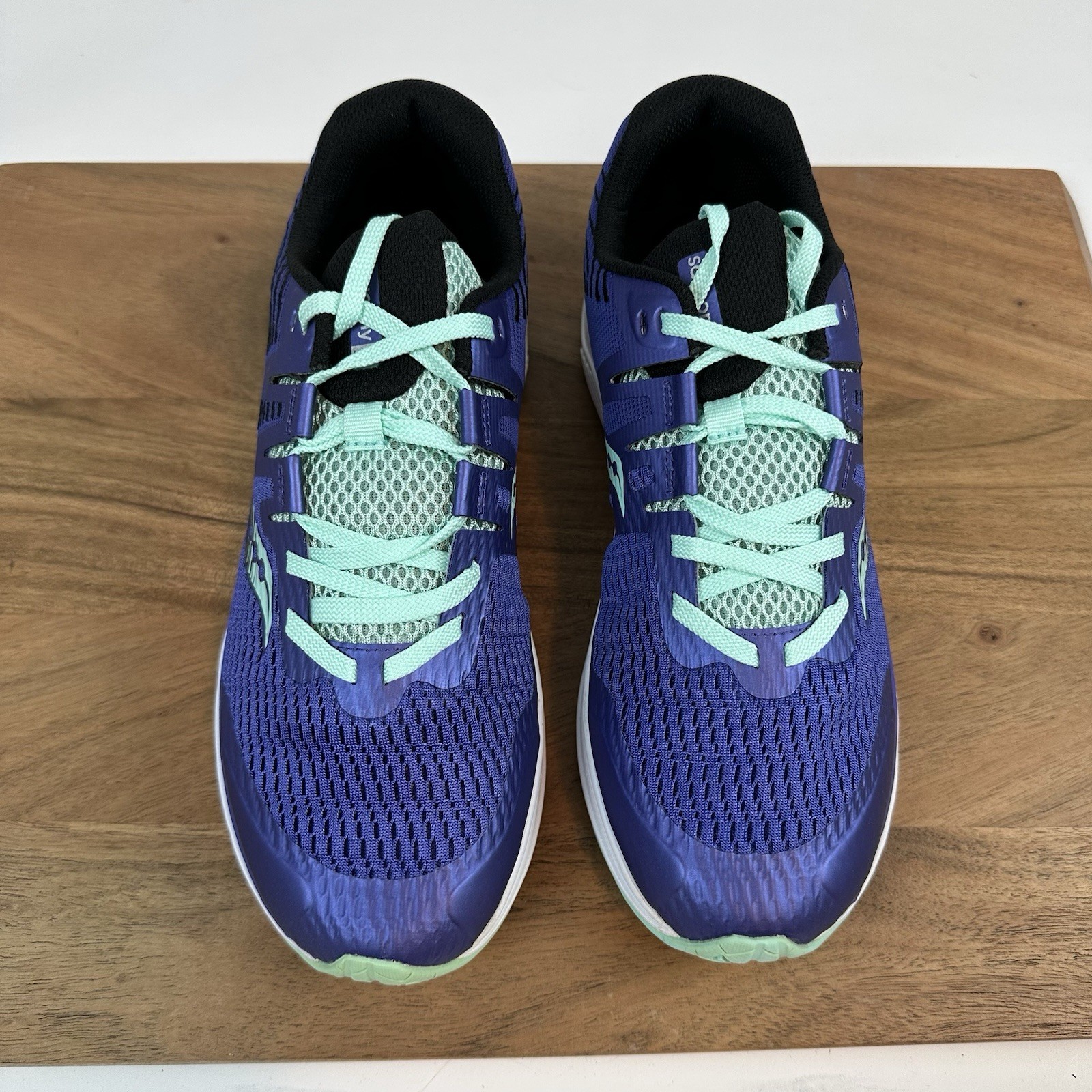 New Big Kids Saucony Ride ISO Purple Athletic Running Shoes Sneakers Size 7 Y thumbnail 4