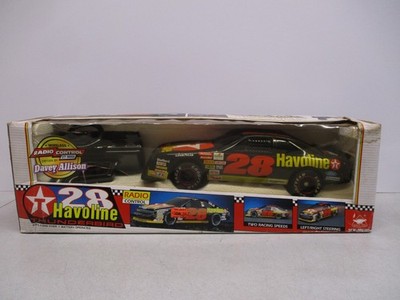 1992 New Bright Davey Allison Texaco Havoline Thunderbird Radio Control 1/16