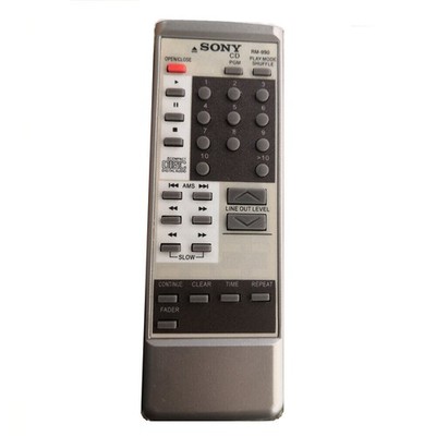 Remote Control For Sony CDP-C741 CDP-C100 CDP-C500 Compact Disc CD Player