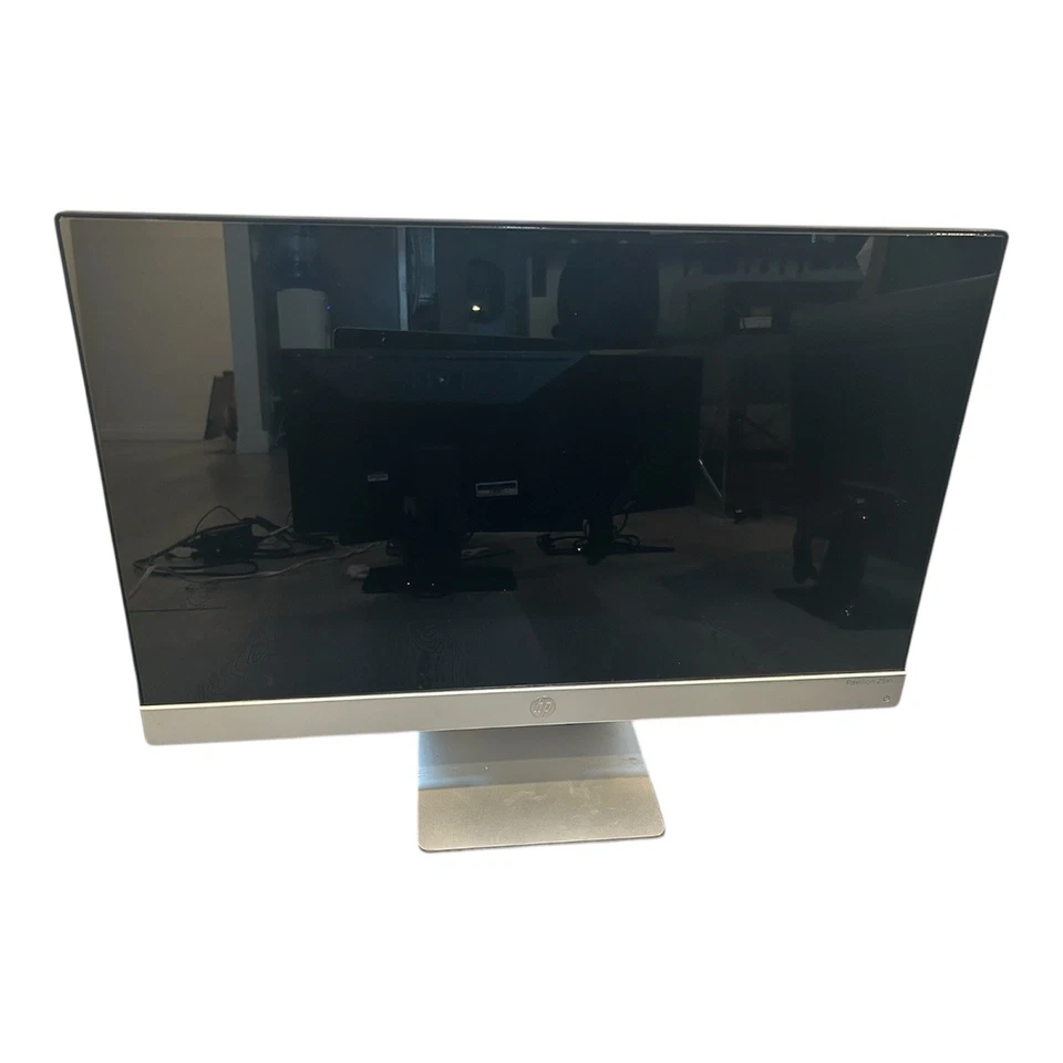 HP 25 Pavilion 25xw 25-inch IPS LED Monitor- FOR PARTS or PEPAIR -Broken Screen - Image 2 of 4