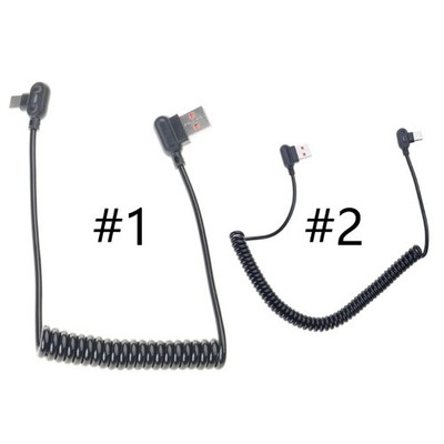 Spring Design USB C Cable Quick Charger Reversible for Smartphones Electronics