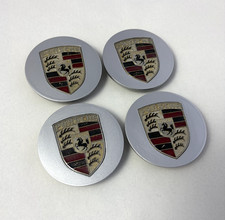 Orig Porsche Radzierdeckel Nabendeckel Nabenkappen Aluminium 911 924 928 944 968