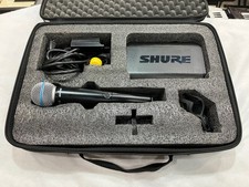 Système sans fil Shure BLX24 avec récepteur micro portable Beta 58 d'occasion