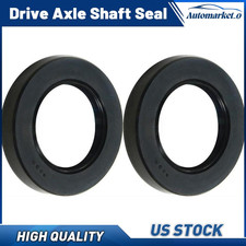 Timken 2pcs Front Inner Axle Shaft Seal For Suzuki Samurai 1986-1993 1994 1995