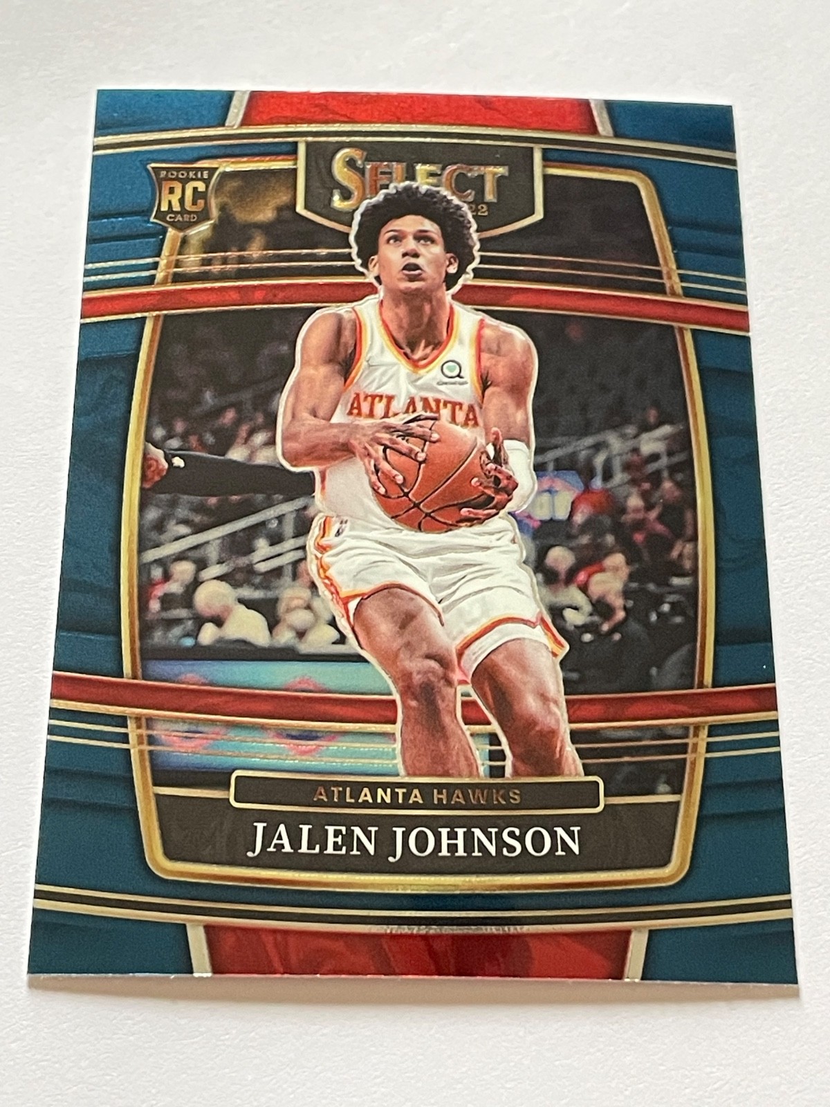2021-22 Panini Select Concourse Jalen Johnson #17 Retail Blue RC Atlanta Hawks