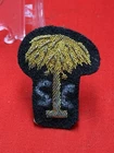 Civil War South Carolina “Palmetto Tree” Bullion Cap Badge by J.H. Silverberg