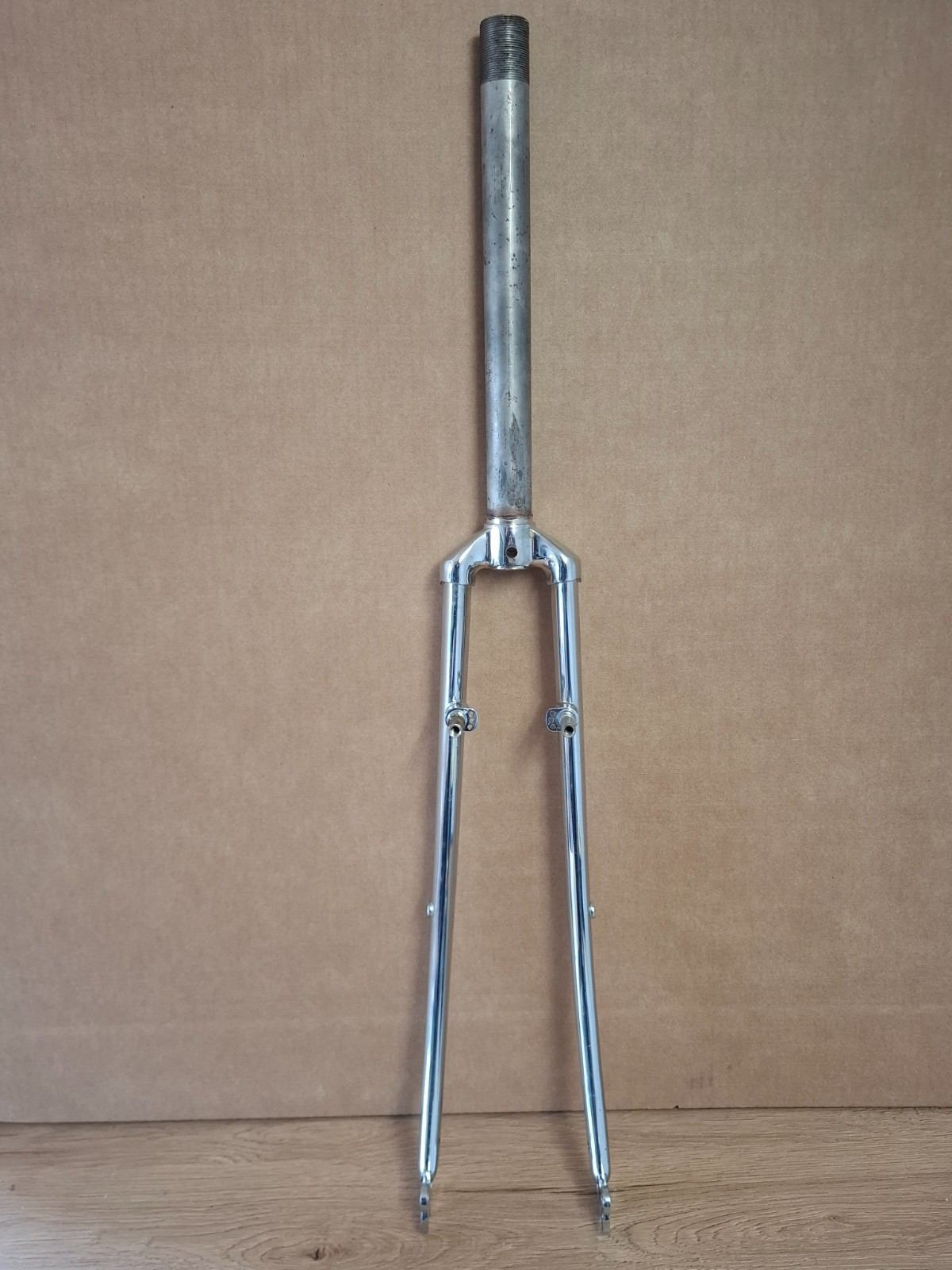 Retro 28" Fork a 1" Steerer Tube 25 cm For V-Brake / Cantilever Unused a Vintage