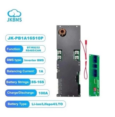 JK-PB2A16S10P Inverter BMS 8S-16S 100A Family Energy Storage 