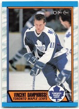 1989-90 O-Pee-Chee #272 Vincent Damphousse Toronto Maple Leafs