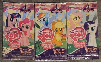 My Little Pony Friendship is Magic Series 1 Trading Card Pack Enterplay 2012 NEW