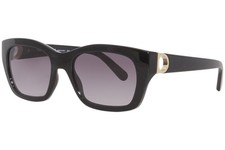 Salvatore Ferragamo SF1012S 001 Sunglasses Women's Black/Grey Gradient Lens 53mm
