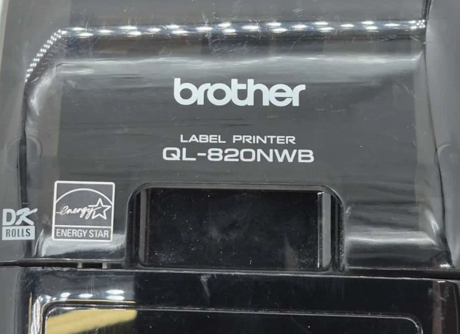 BROTHER QL-820NWB Label Printer W/ Spool - No Power Supply or Cables - Image 2 of 4