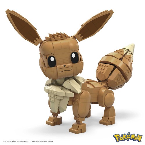 MEGA Pokémon Eevee Gigante set da costruzione da 824 pezzi personaggio alto 28 - Foto 2 di 6