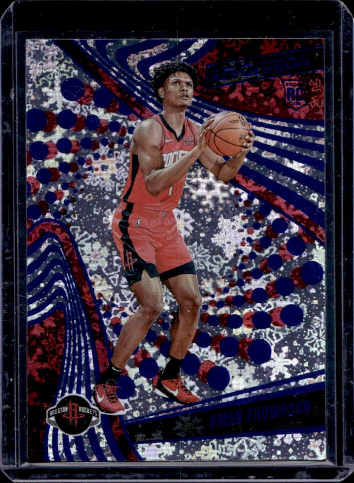 2023-24 Panini Revolution Amen Thompson Winter Rookie RC #101 Rockets