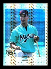 1997 Score #358 Moises Alou Artist's Proof Holofoil Florida Marlins