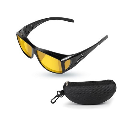 Night-Driving-Vision-Glasses Anti Glare for Men Women - Polarized,Night Visio...