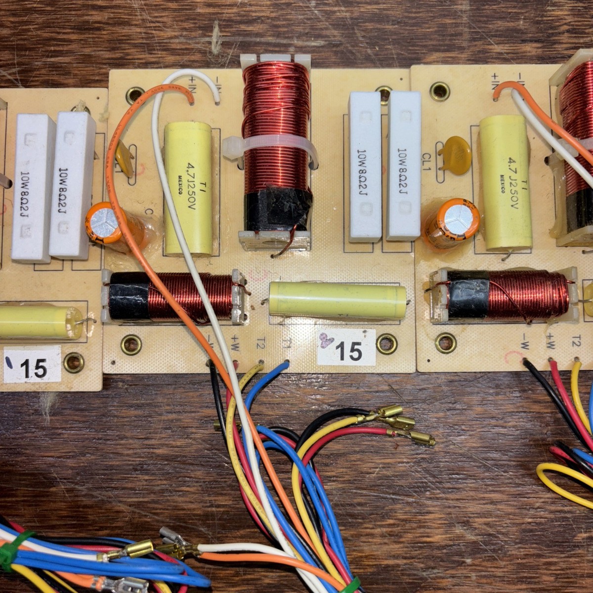 1Yamaha S115IV NBY0641 Speaker OEM Crossover Authentic 500Watt