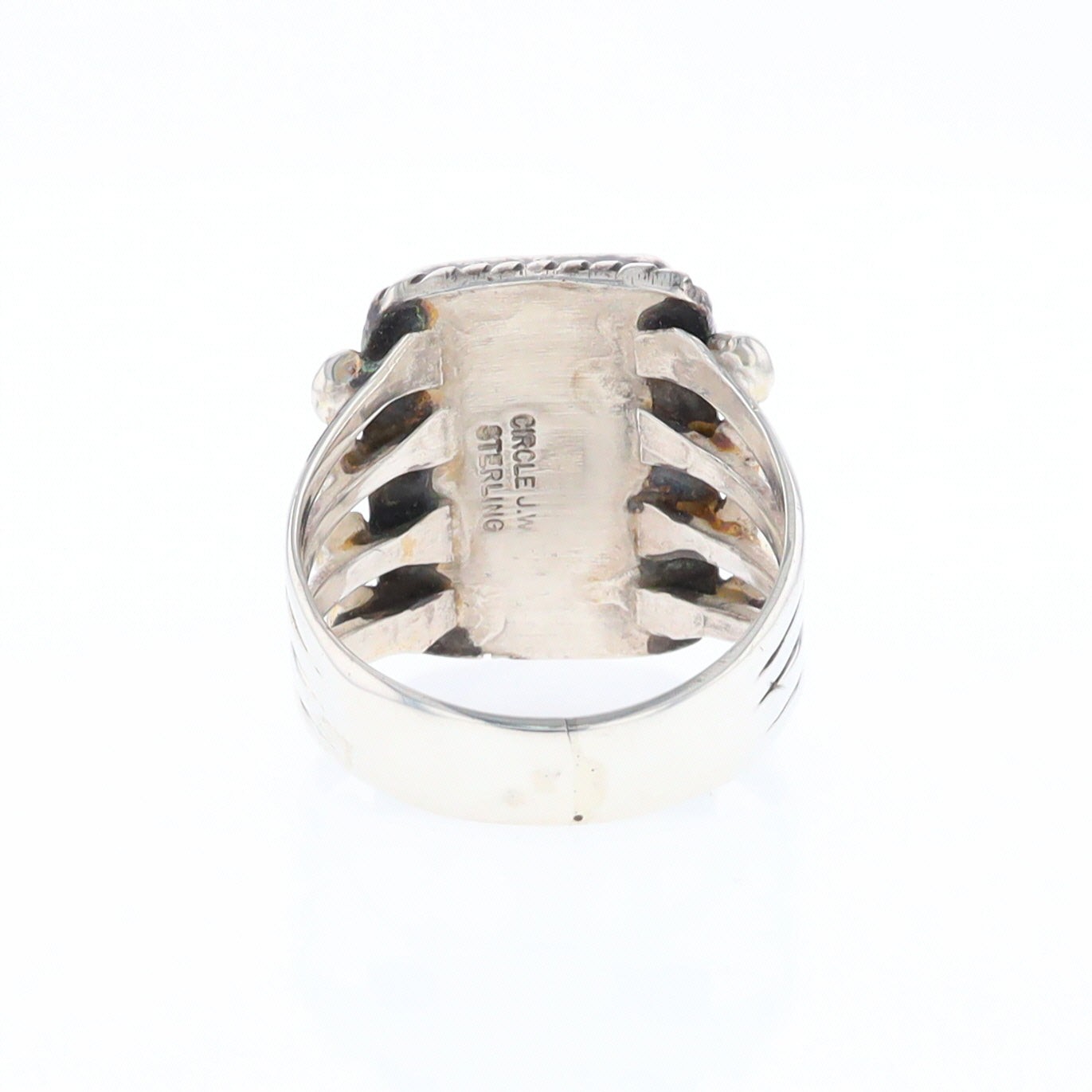 Native Rectangle Malachite Ring GV161558 - image 2