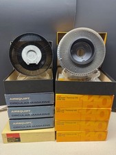 10 Kodak 140  80/Airequipt 100 Slide Trays. Perfect Condition Tot 1,180 Slides