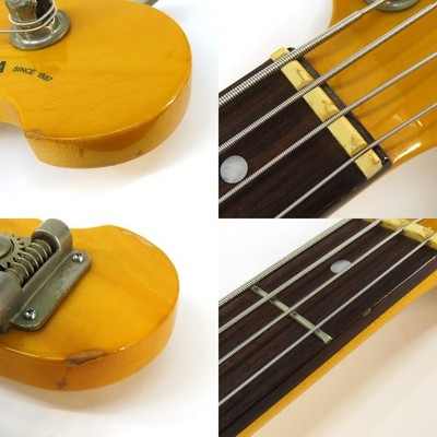 Yamaha) Used BB-vi BB-6 Black MIJ Precision-ish Bass Player Grade