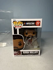 Bubba Wallace Racing Nascar #17 Autographed Signed Funko POP PSA COA