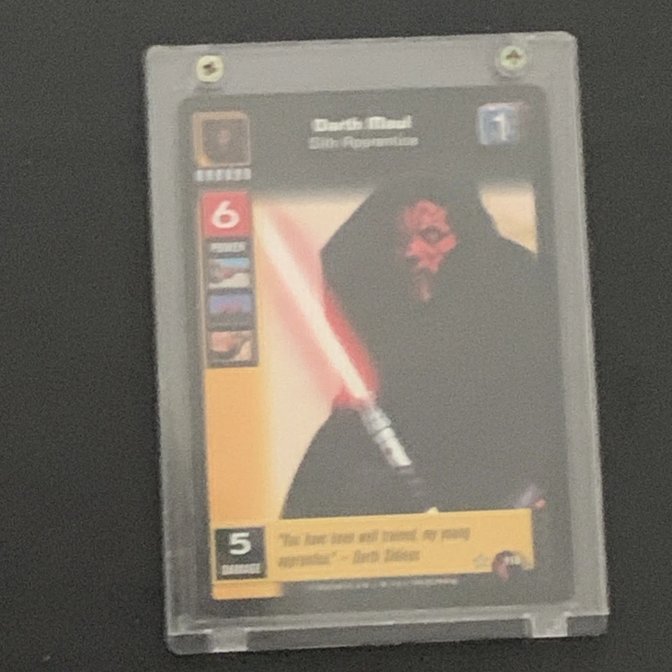 Menace Of Darth Maul Complete Collection Young Jedi CCG 140 base+18 Foil Cards  - Image 4 of 4