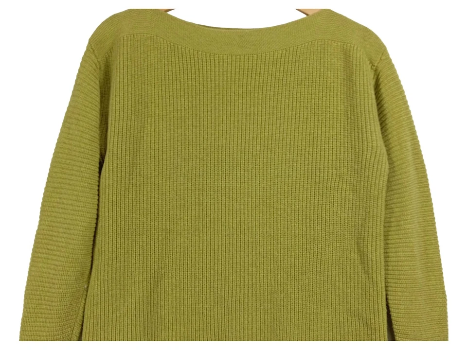 White Stuff: Pull Femme Vert Tricot Laine Coton Casual (EU 36, INT S) - Photo 3/4
