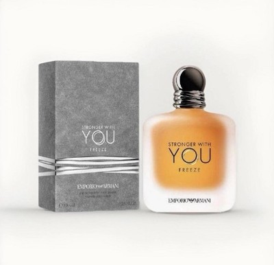 Emporio Armani Stronger With You Freeze 3.3oz EDP  | New & Sealed Box