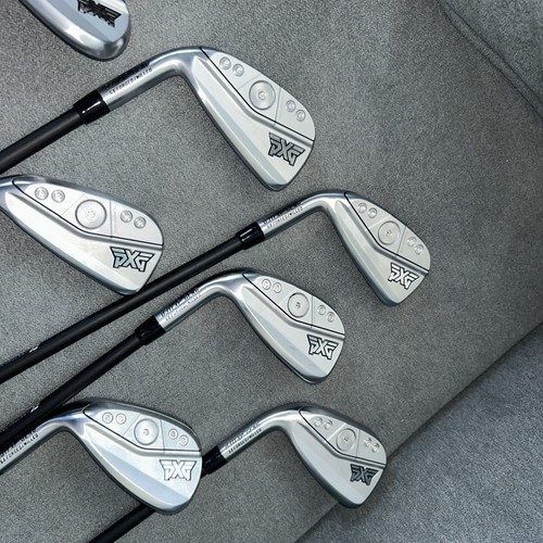 Set De Fers De Golf PXG 0311XP Gen 6 Double Black 5-PW, AW - Mitsubishi MMT 80 Stiff - Excellent état